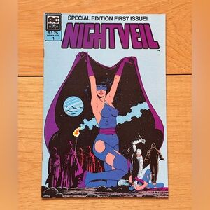 NIGHTVEIL Special Edition 1st Issue #1 AC Comics 1984 Mini Series